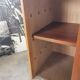 Mid-century design sliding door sideboard