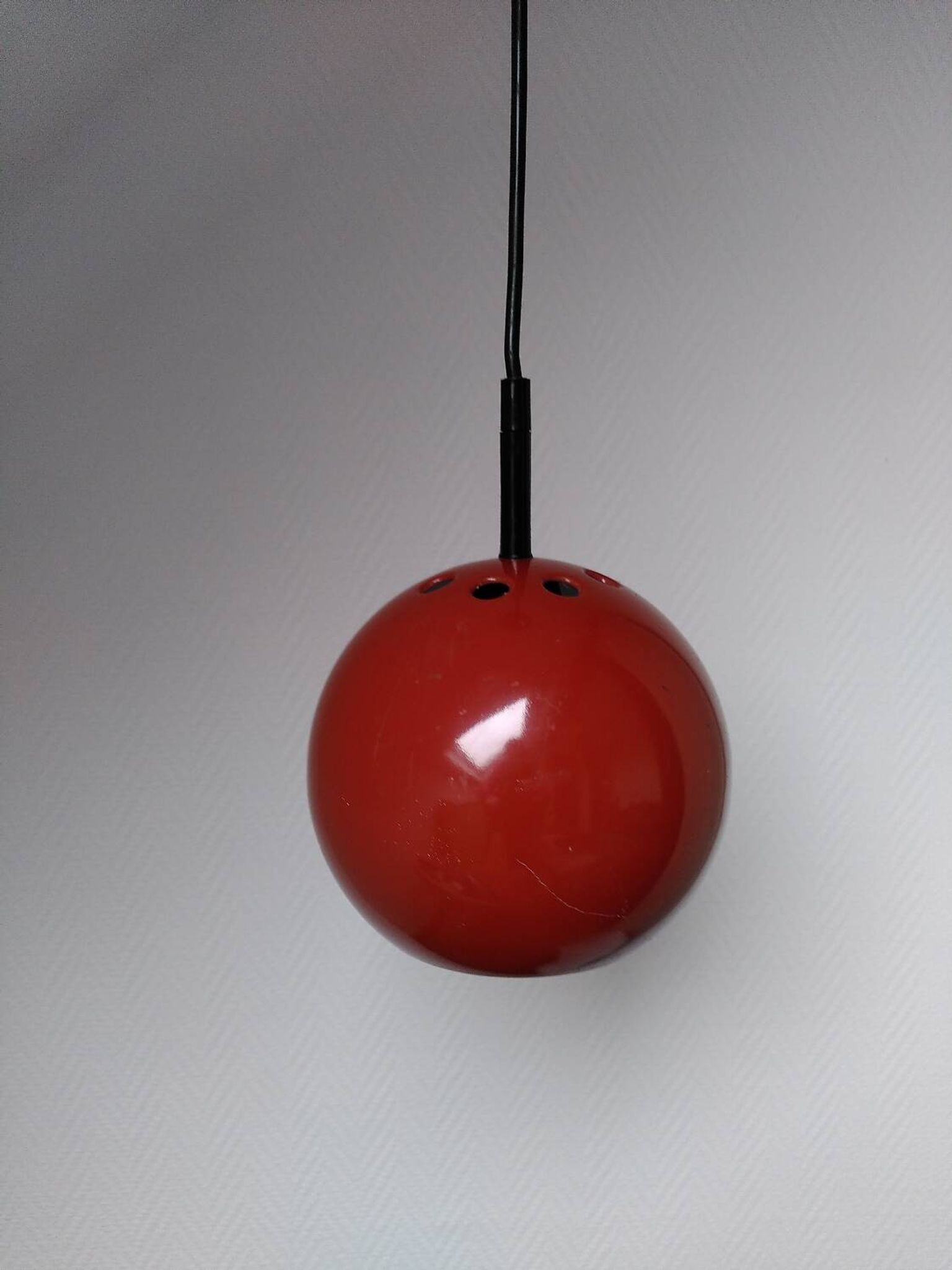 Vintage metal pendant light