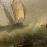 Navy. Oil on canvas, nineteenth century