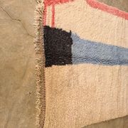 Tapis beni mrirt fait main taille 150 x 250 cm