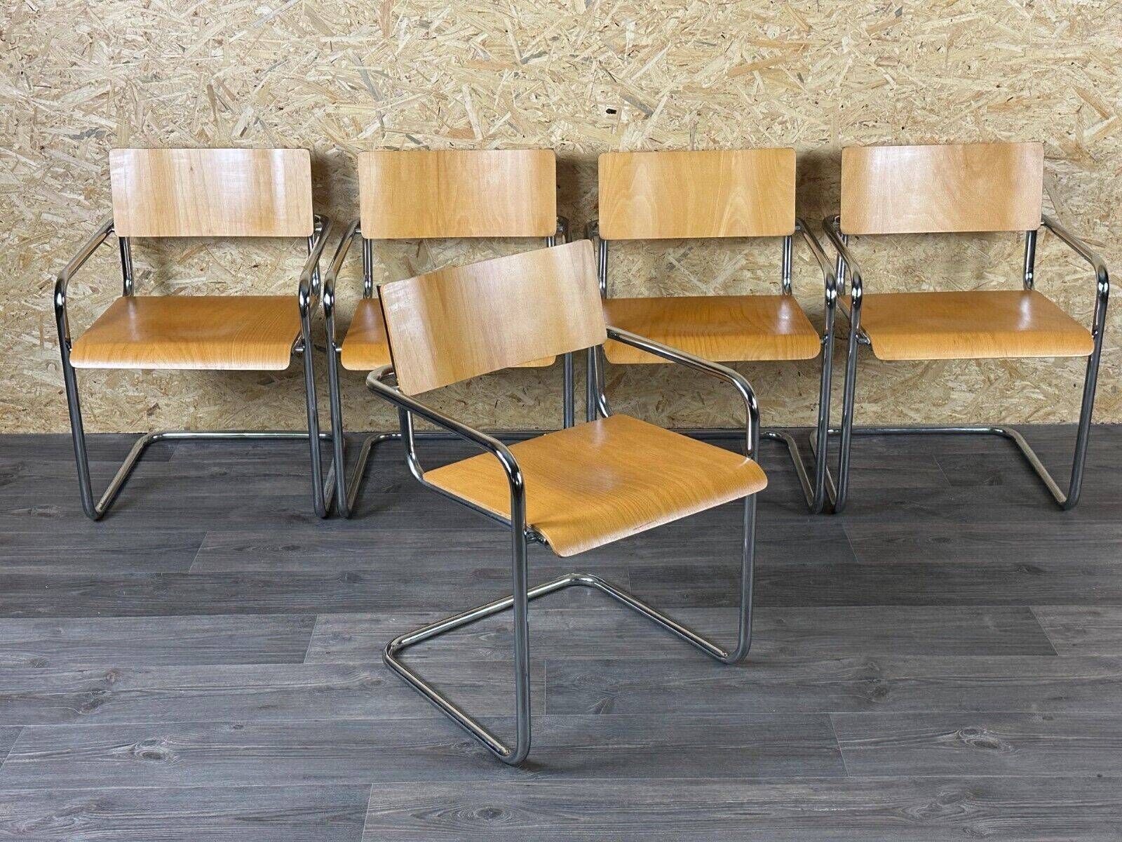 5x 80s chair chairs cantilever armchair plurima italy design