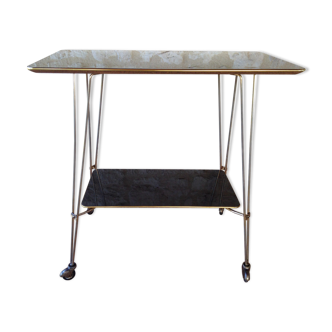Table d'appoint en formica vintage