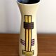 Vase Diabolo VEB Haldensleben 3148B - Design cylindrique moderne du milieu du siècle de la RDA est-allemande