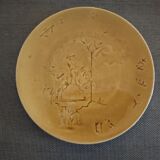 Fine earthenware plate HB & Cie Choisy le Roi - Late 19th century