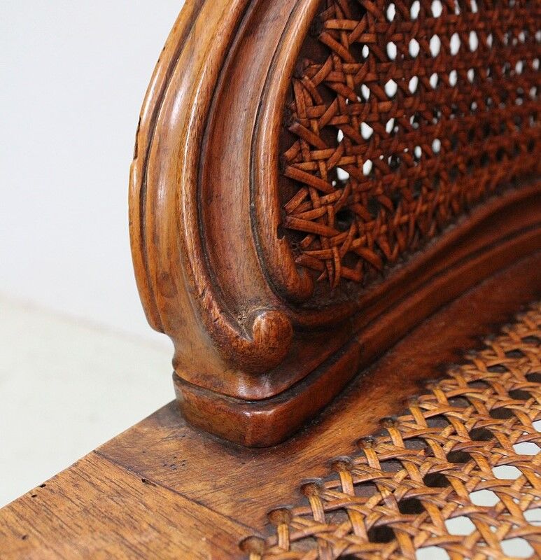 Louis XV style armchair, late 19th century