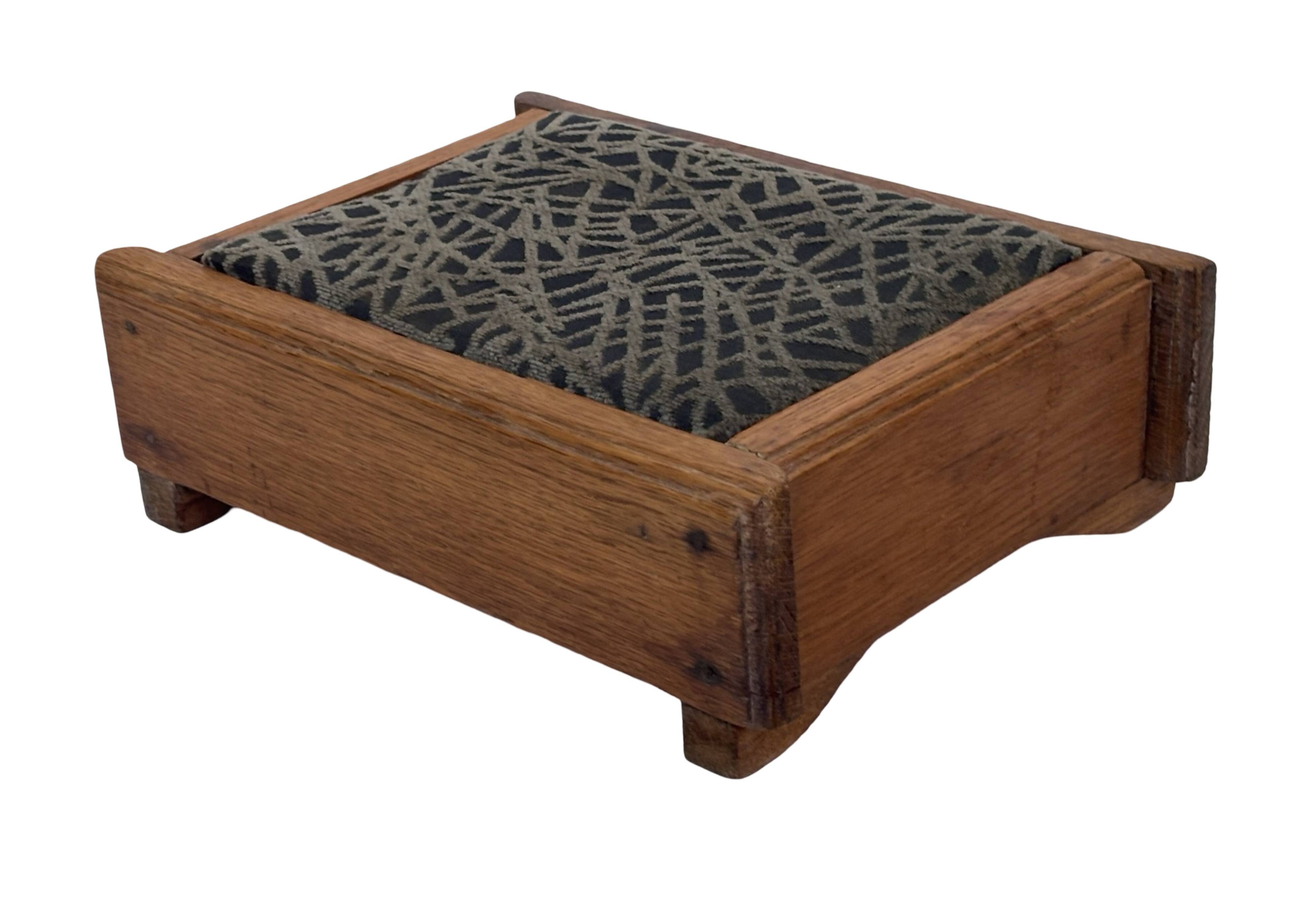 Art Deco footstool foot rest minimalist 30's design