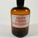 Vintage pharmacy bottle Solution Ephedrini Hydrochloridi 2% - Soviet laboratory, Estonia