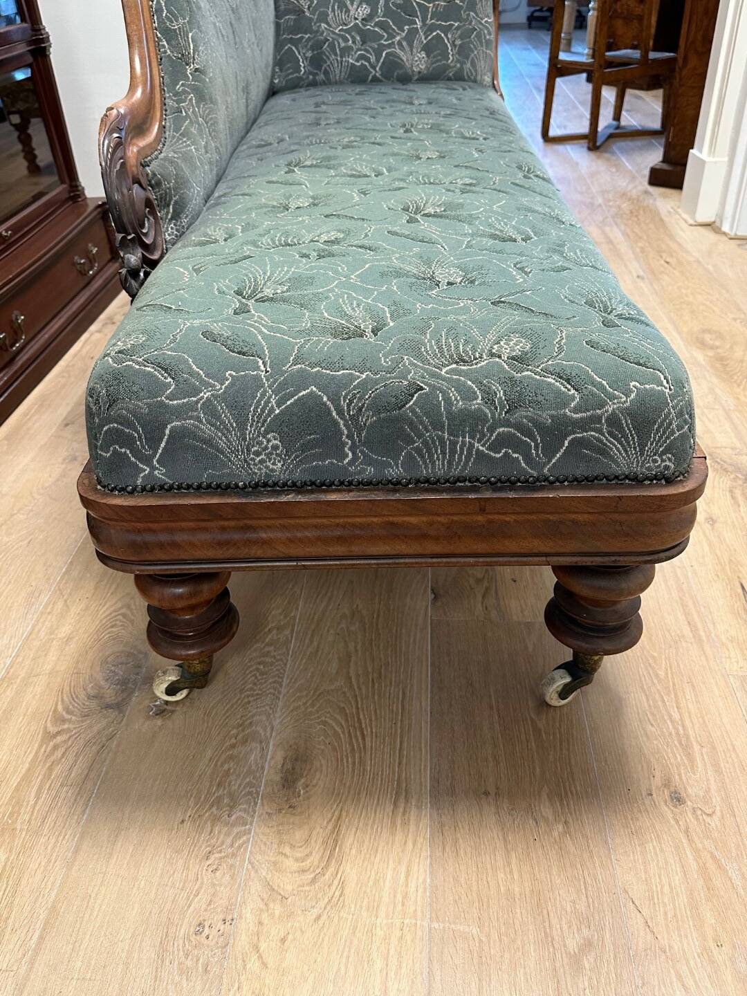 Chaise longue anglaise antique