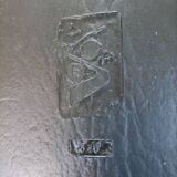 Seventies leatherette cantilever chair