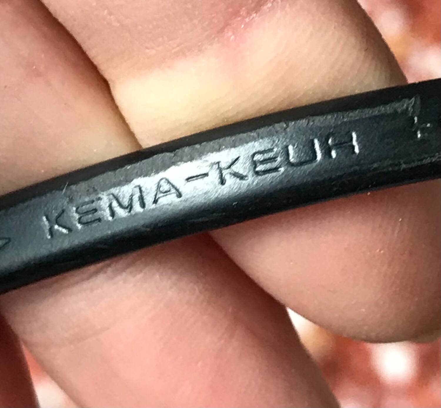 Flexible brushed steel desk lamp Kema Keur Germany vintage