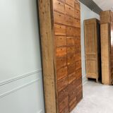Large notary's cabinet with drop-leaf doors (renovated)