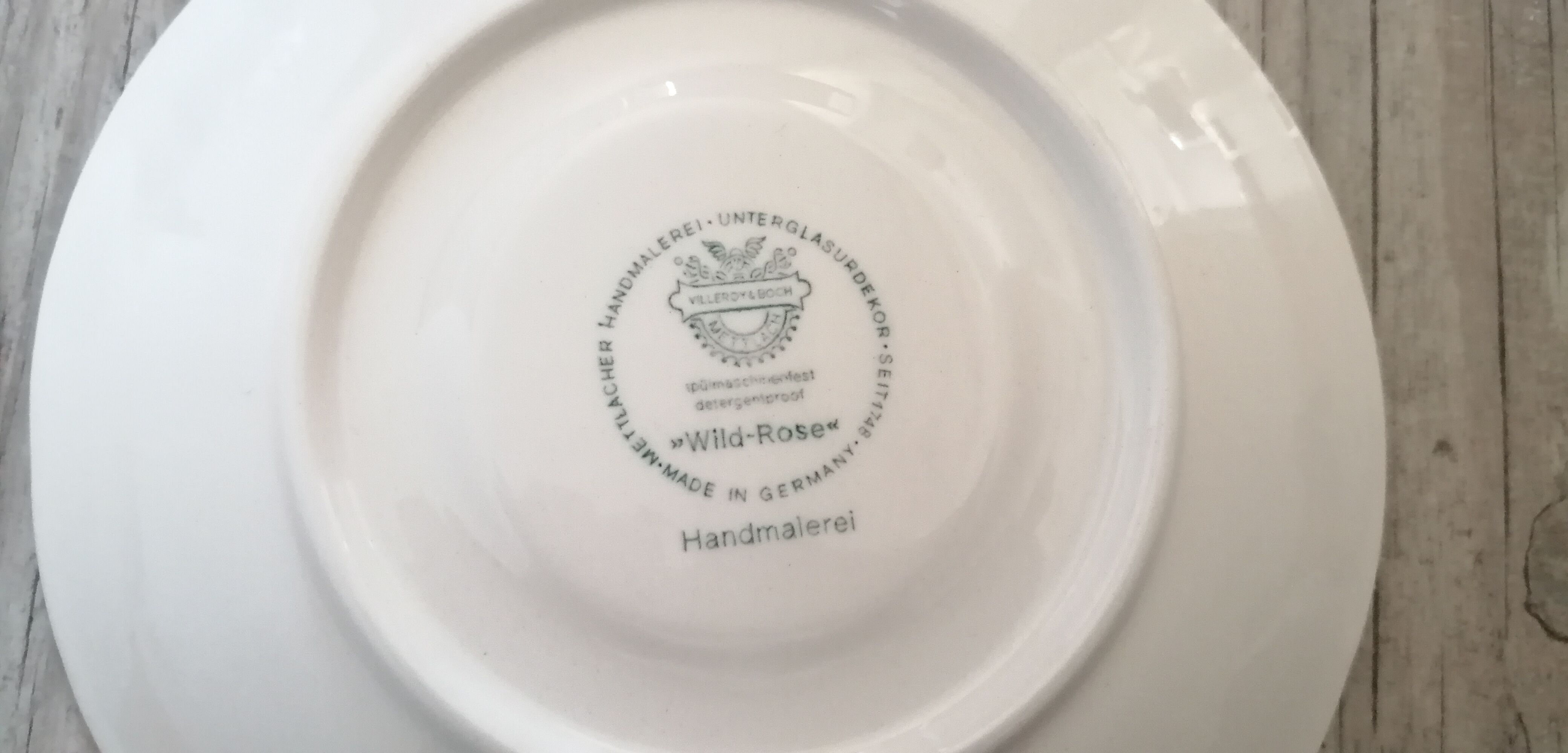 Lot 2 under cups villeroy & boch model "wild west"