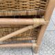 Vintage rattan chiffonier