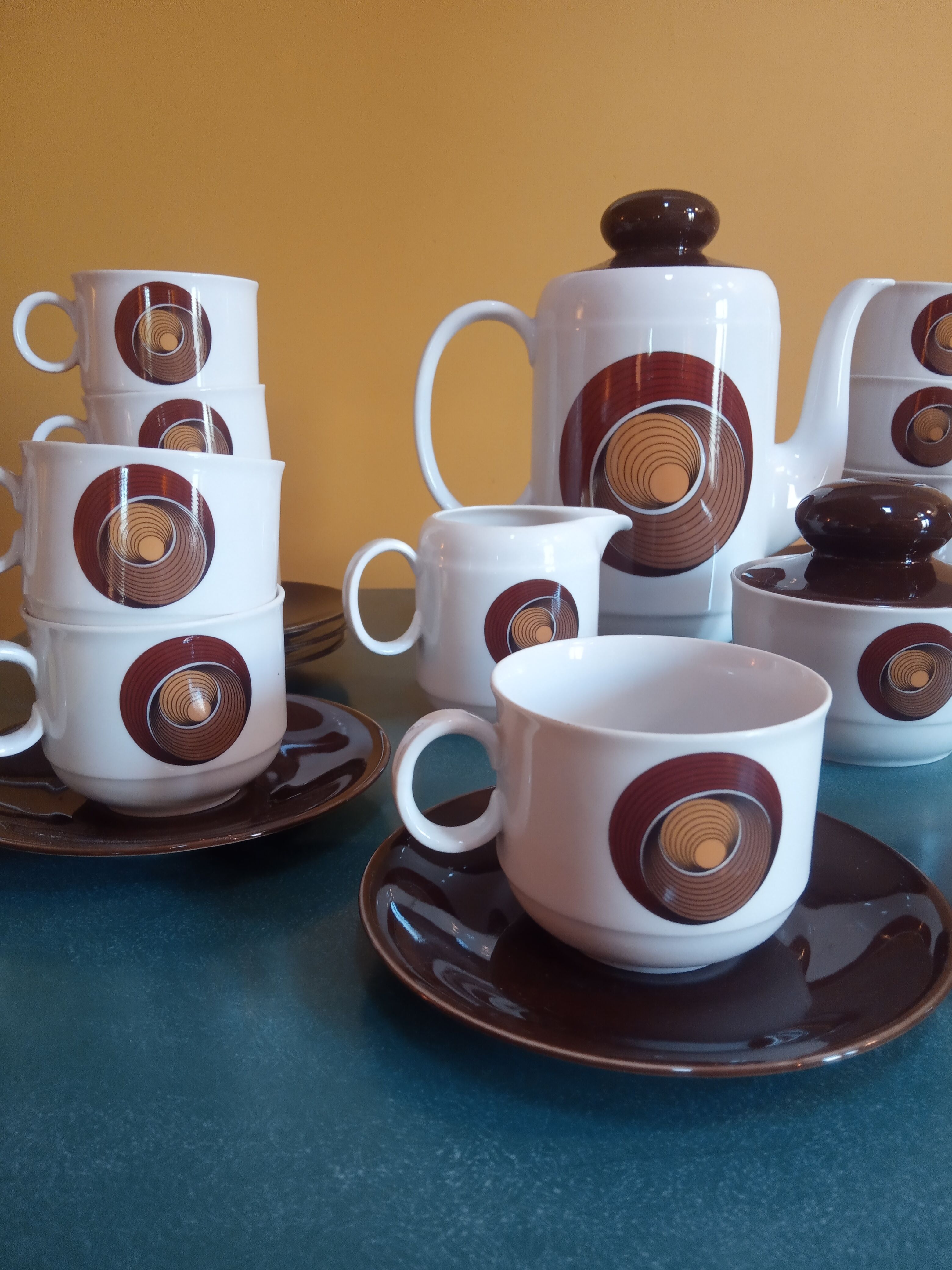 Service à café vintage Bavaria 1970