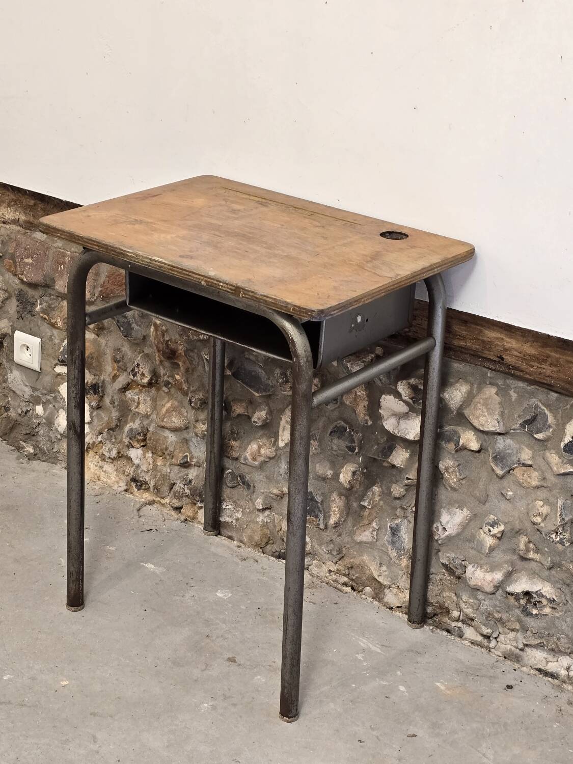 Bureau écolier taille adulte 1960