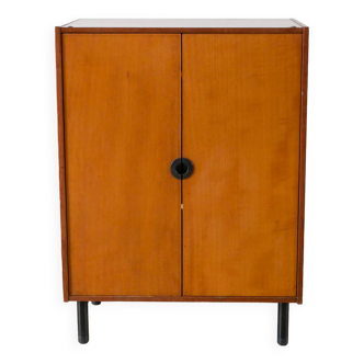 Shoe/storage cabinet in beech veneer, Design, 1960