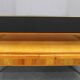 1960s Czechoslovakian Maple TV Rack with Drawers and Glass Top