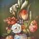 Oil on canvas FLOWER BOUQUET
