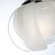 Vintage ceiling lamp in methacrylate and chrome metal, Spain, 1970