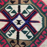 Vintage turkish mini kilim, 95 x 53 cm