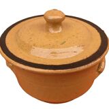 Old glazed terracotta terrine