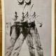 Pop art original vintage reissue poster by andy warhol “double elvis 1963”