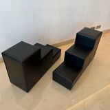 Scacchi B&B tables black leather