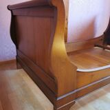 Louis Philippe style cherry bed
