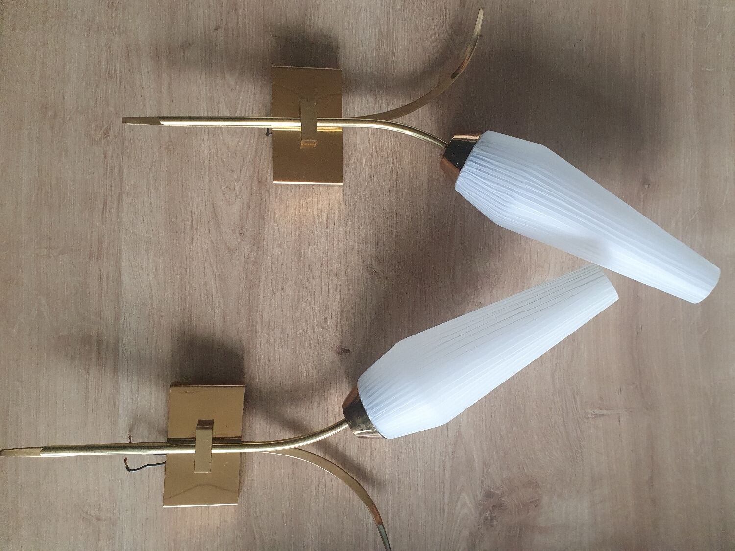 Pair of 50s sconces