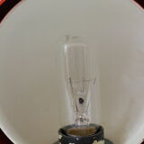 Lampe Eclisse design Vico Magistretti pour Artemide, couleur rouge