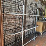 Art deco iron bakery shelf