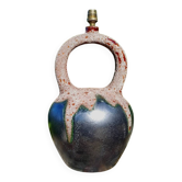 Pied de lampe en céramique fat lava
