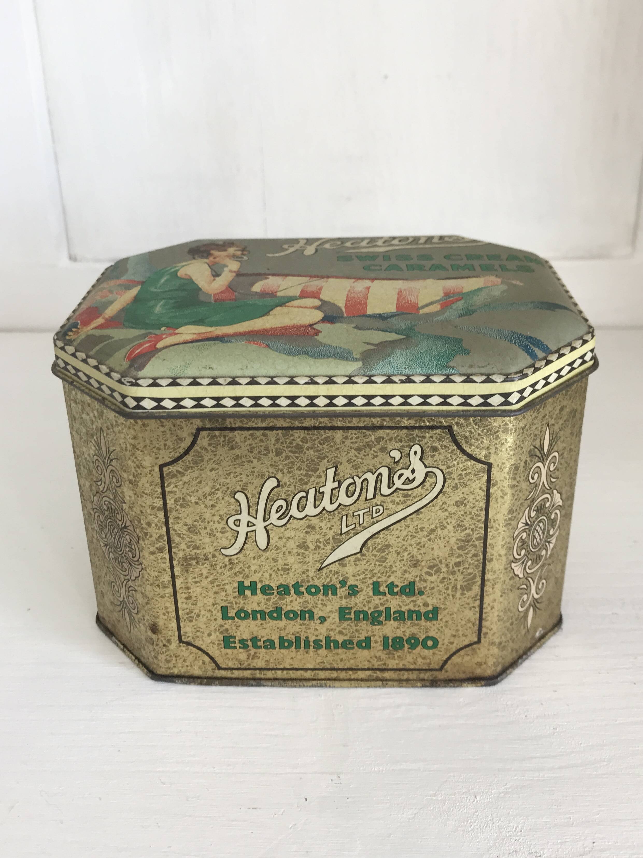 English metal box, Heaton's Ltd