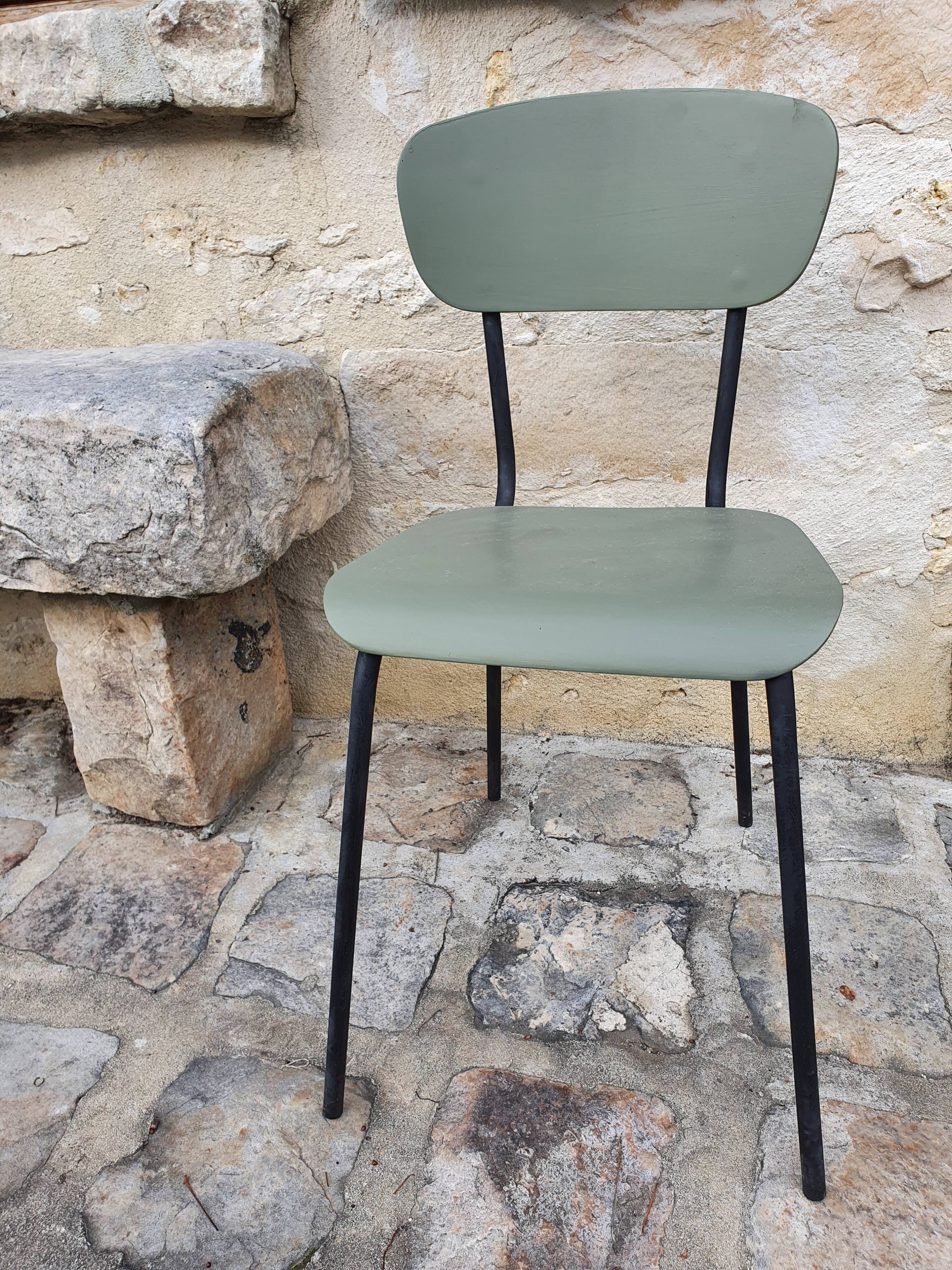 Vintage school chair