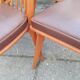 Chaises style scandinave à barreaux