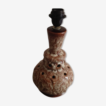 Pied de lampe en ceramique