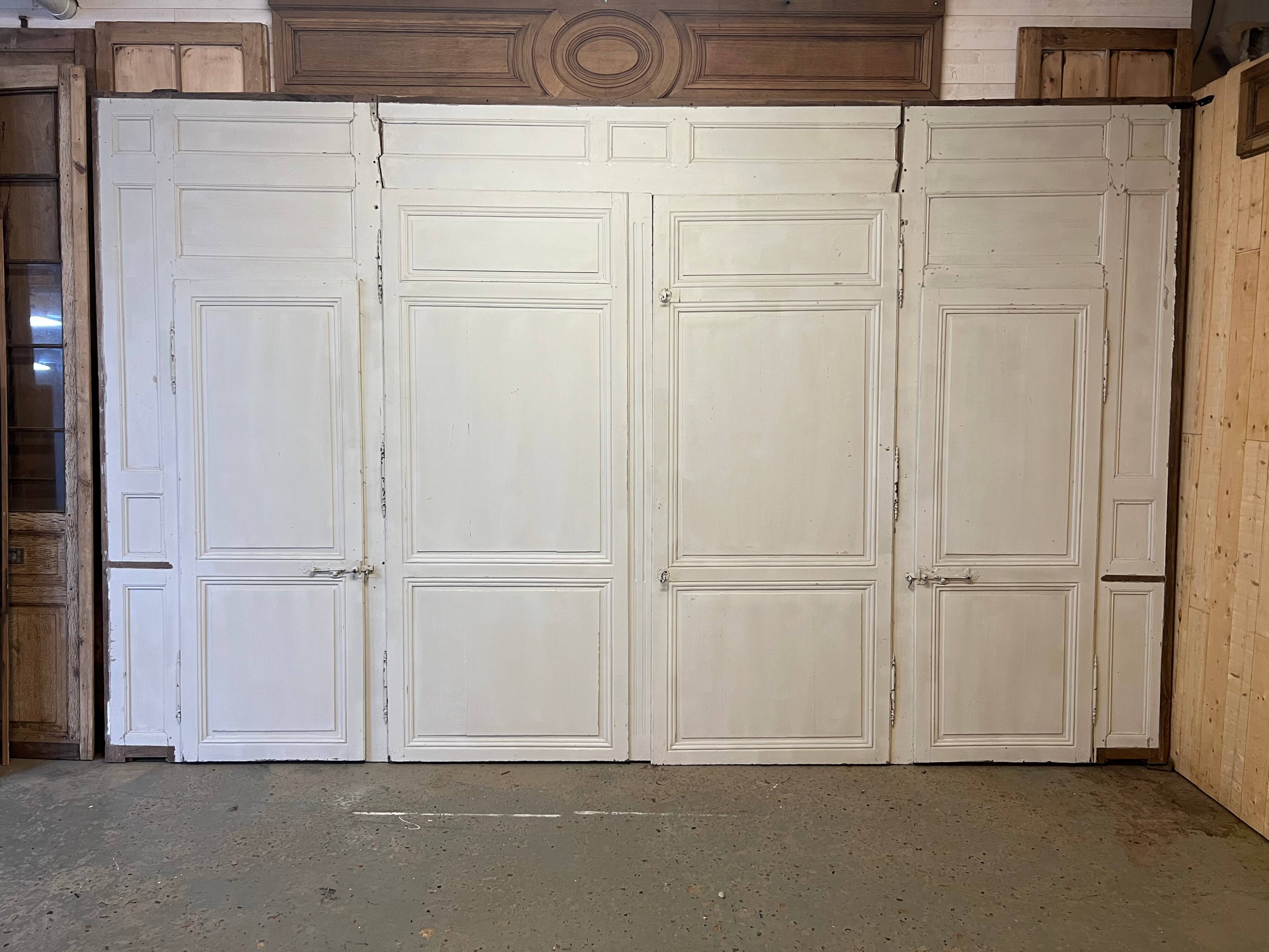 19th-century oak woodwork