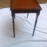 Table with leather top