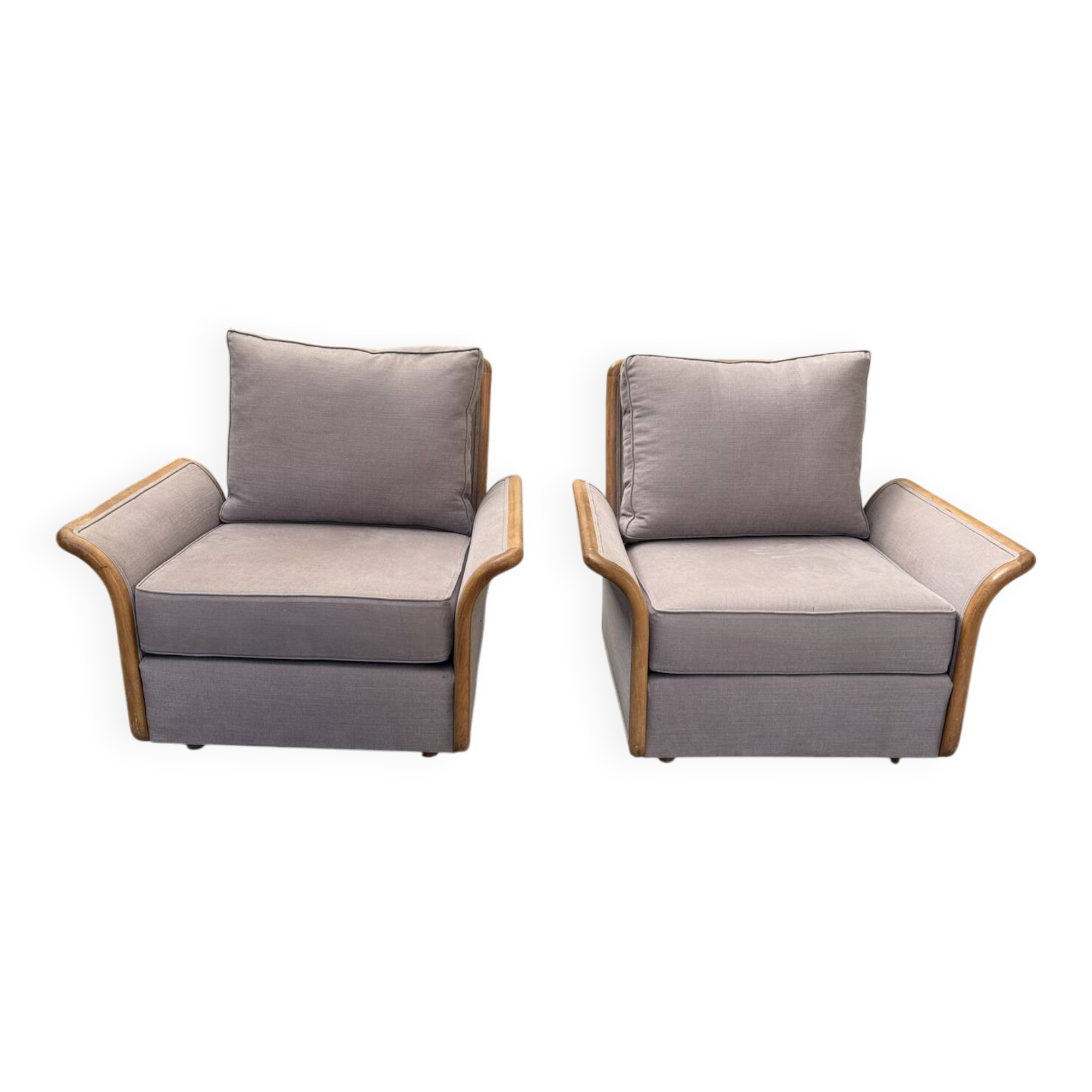 Pair of Scandinavian armchairs