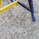 Garden furniture of the 50s coffee table + 2 armchairs compass legs