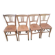 Lot de 4 chaises bistrot