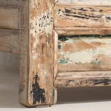 Petit buffet blanc ancien (c.1920) #6