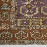 4x6 Vintage Oushak Carpet, Turkish Rug, 107x172Cm