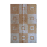 Vintage chinese modern handmade carpet 120cm x 180cm 1980s, 1c517