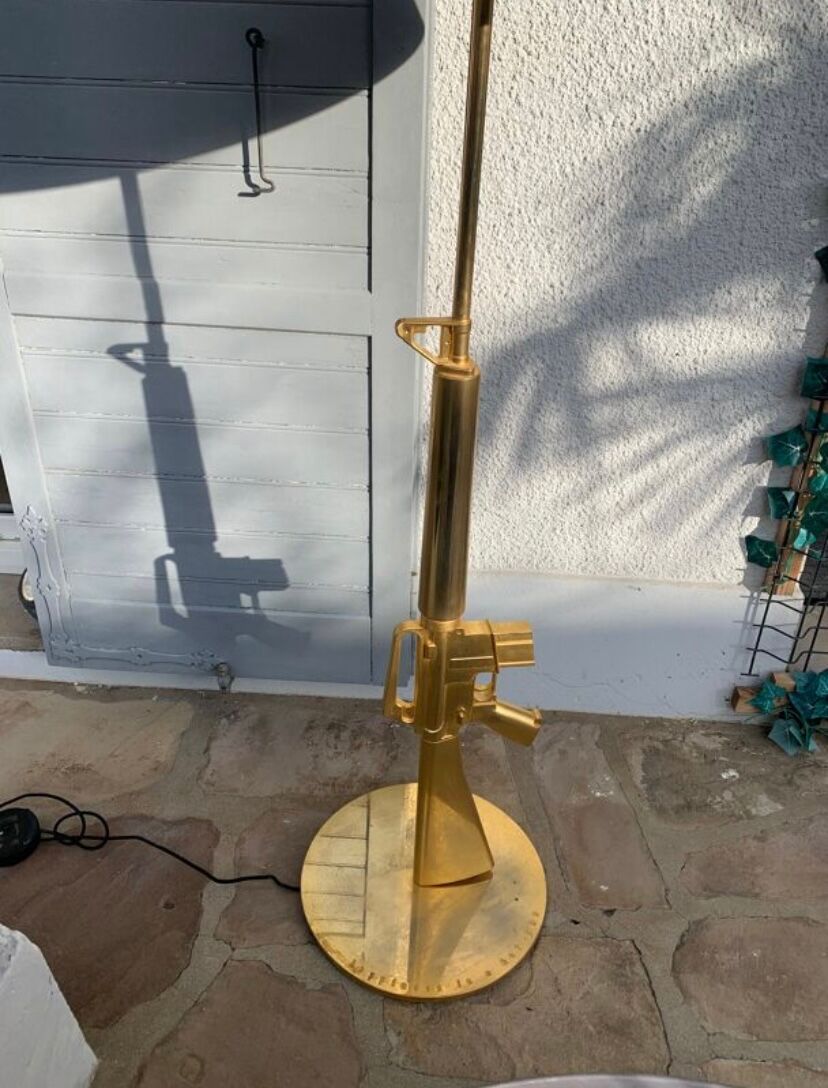 Floor lamp Gun by Philippe Starck