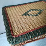 Bohemian wicker table