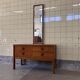 Vintage elm wood cabinet