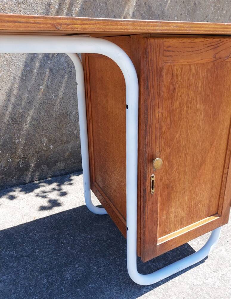 S22 Jacques Hitier for Mobilor desk, vintage, 1950s