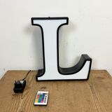Vintage  Illuminated Letter L , 1970s