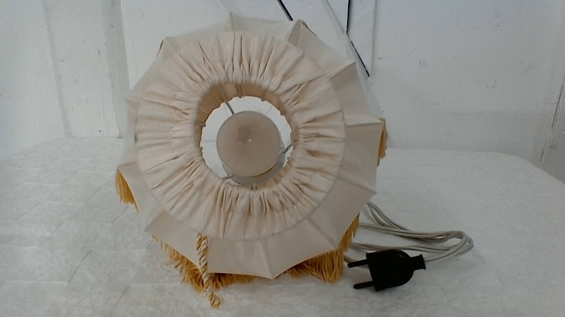 Porcelain bedside lamp, vintage.